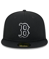 New Era Men's Boston Red Sox 2025 Mlb Clubhouse 59FIFTY Fitted Hat