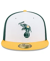 New Era Men's Green/Gold Athletics 2025 Mlb Clubhouse 59FIFTY Fitted Hat