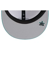 New Era Men's Navy/Aqua Seattle Mariners 2025 Mlb Clubhouse 59FIFTY Fitted Hat