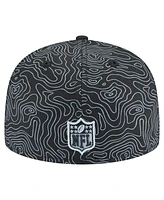 New Era Men's Black Las Vegas Raiders Geo 59FIFTY Fitted Hat