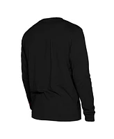 New Era Men's Black Portland Trail Blazers 2024/25 City Edition Long Sleeve T-Shirt