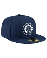 New Era Men's Navy La Clippers 59FIFTY Fitted Hat