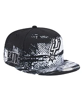 New Era Black San Antonio Spurs Tip-Off 9FIFTY Snapback Hat
