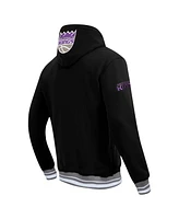 Pro Standard Men's Black Sacramento Kings Area Code Pullover Hoodie