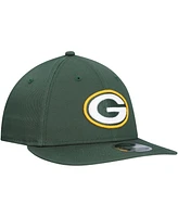 New Era Men's Green Green Bay Packers Main Low Profile 9FIFTY Snapback Hat