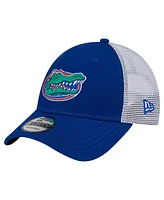 New Era Men's Royal Florida Gators Trucker 9FORTY Adjustable Hat