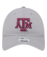 New Era Women's Gray Texas A M Aggies Logo 9TWENTY Adjustable Hat