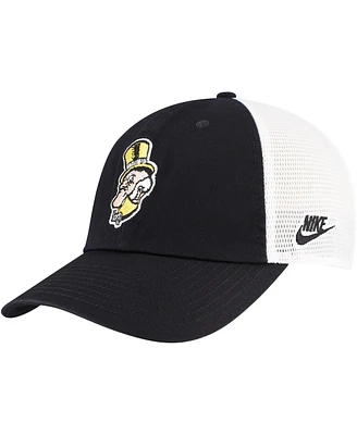 Nike Men's Black/White Wake Forest Demon Deacons Vintage Club Trucker Adjustable Hat