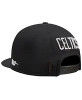 Pro Standard Men's Cream Boston Celtics French Terry Snapback Hat