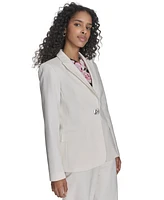 Calvin Klein Women's One-Button Blazer