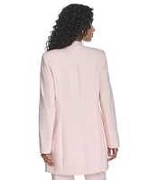 Calvin Klein Women's Open-Front Long-Sleeve Blazer