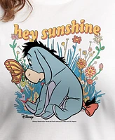 Hybrid Apparel Trendy Plus Winnie The Pooh Hey Sunshine Graphic Crew Neck T-Shirt