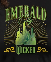 Hybrid Apparel Trendy Plus Wicked Emerald City Graphic Crew Neck T-Shirt