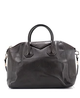 Pre-Owned Givenchy Large Antigona Bag Glazed Leather