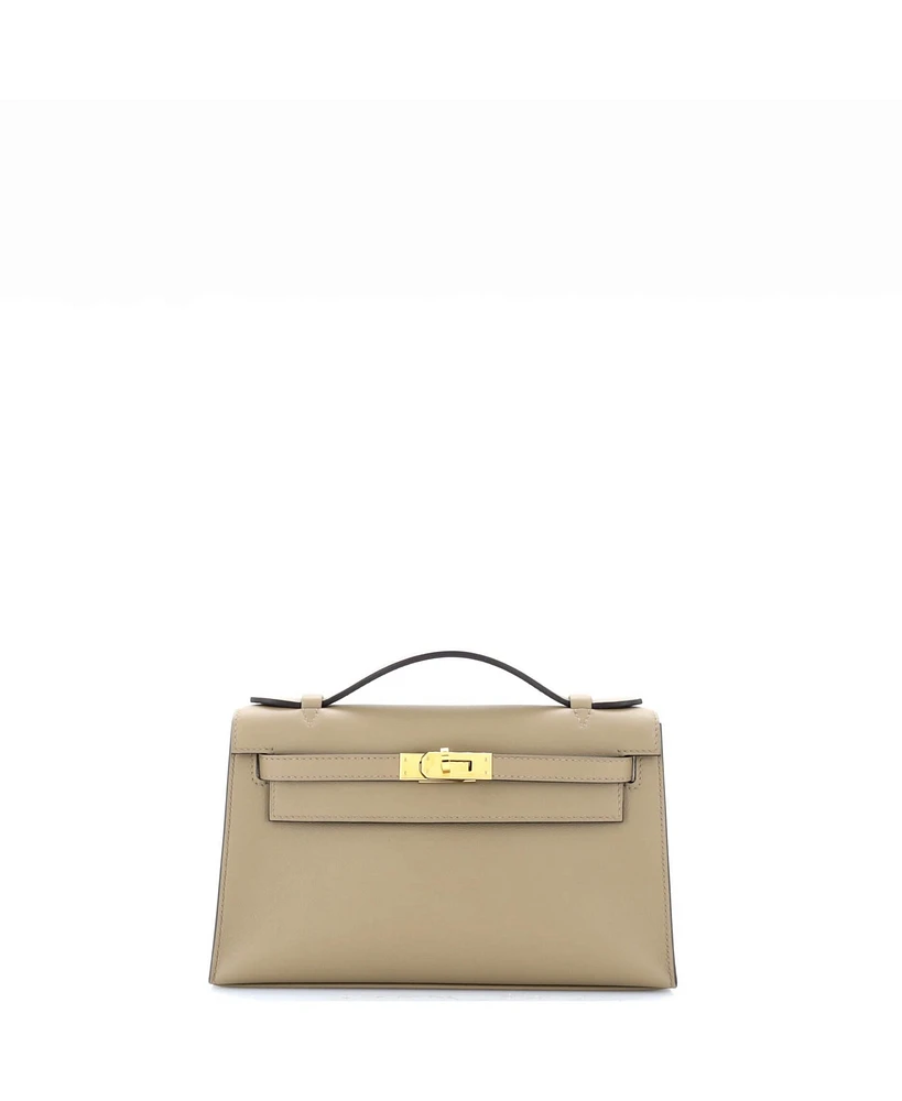 Pre-Owned Hermes Kelly Pochette Swift