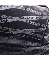 Pre-Owned Balenciaga Xs Souvenir Belt Bag Logo Embossed Leather