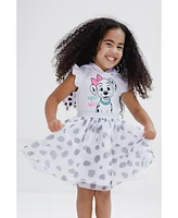 101 Dalmatians Toddler Girls Lilo & Stitch Minnie Mouse Mesh Cosplay Dress