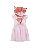 Bambi Toddler Girls Lilo & Stitch Minnie Mouse Mesh Cosplay Dress