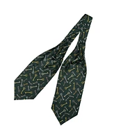 Elizabetta Men's Castel Sant'Angelo - Silk Ascot Cravat Tie for Men