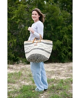 Balance Point Handwoven Sisal Straw Basket Tote Bag