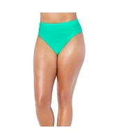 Swimsuits for All Plus High Waist Cheeky Bikini Brief