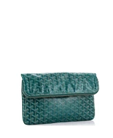 Pre-Owned Goyard Saint Marie Clutch Coated Canvas