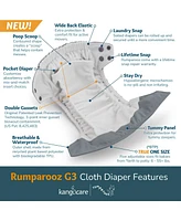 Kanga Care Boys Rumparooz G3 Reusable One Pocket Cloth Diaper