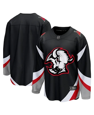 Fanatics Men's Black Buffalo Sabres Alternate Premier Breakaway Blank Jersey