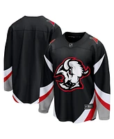 Fanatics Men's Black Buffalo Sabres Alternate Premier Breakaway Blank Jersey