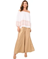 Vince Camuto Women's Printed Off-The-Shoulder Top