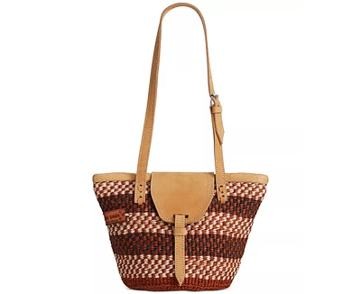 Waves on Earth Handmade Sisal Tote Bag