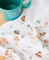 Fiesta Mushrooms Cotton Kitchen Towel Set, 16" x 28"