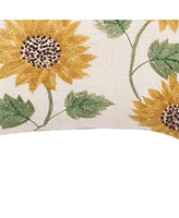 Blooming Sunflower Pillow