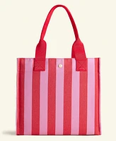 Macy's Flower Show Printed Canvas Tote, Exclusively at