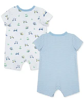 Little Me Baby Boys Golf Rompers, Pack of 2