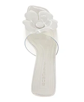 BCBGeneration Women's Remani Flower Slip On Dress Sandals