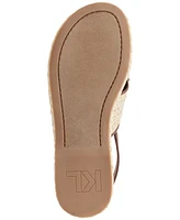 Karl Lagerfeld Paris Women's Charla Slingback Espadrille Flat Sandals