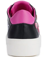 Karl Lagerfeld Paris Women's Cate Heart Pins Lace-Up Sneakers