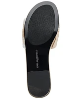 Karl Lagerfeld Paris Women's Cairra Flat Sandals