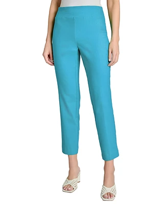 Jones New York Women's Wide Front Seam Slim Ankle Pants