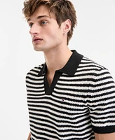 Tommy Hilfiger Men's Short-Sleeve Stripe Polo Shirt