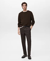 Mango Men's Knitted Cotton Sweater