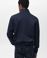 Mango Men's Cotton-Blend Perkins-Collar Jacket