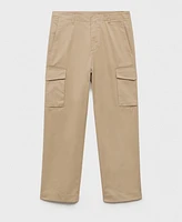 Mango Men's Relaxed-Fit Cargo Pants