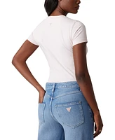 Guess Women's Embellished Graphic Print Short-Sleeve T-Shirt