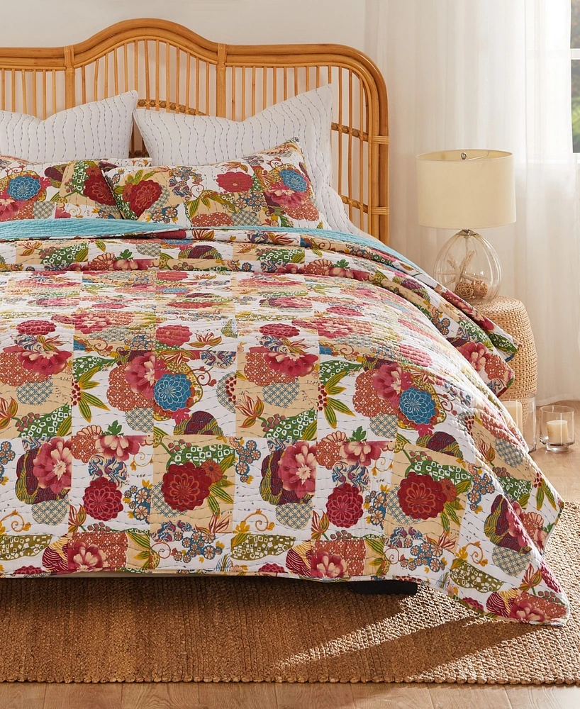 Greenland Home Fashions Jewel 2-Pc. Quilt Set, Twin