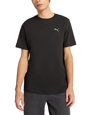 Puma Men's Solid Logo T-Shirt