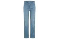 Olsen Women's Lisa Fit Straight Light Wash Jeans