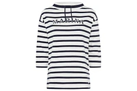 Olsen Women's Nautical Striped Jersey Top