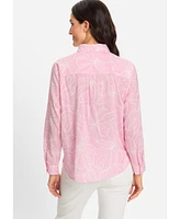 Olsen Women's Floral Shirt